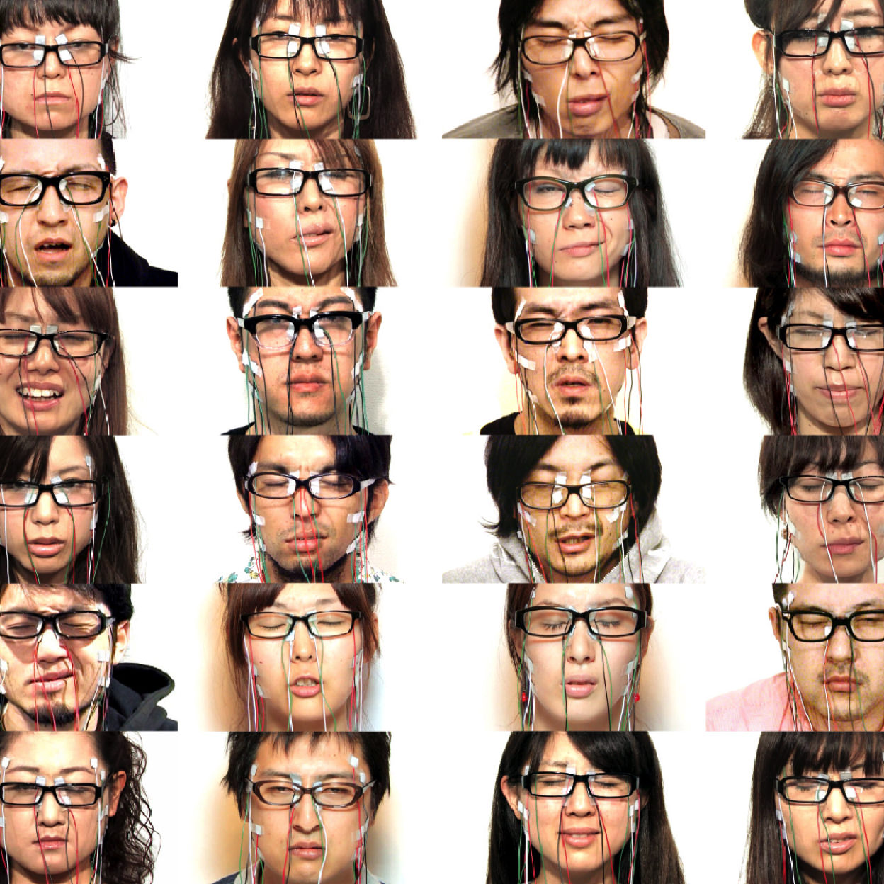 electic stimulus to face - test 7